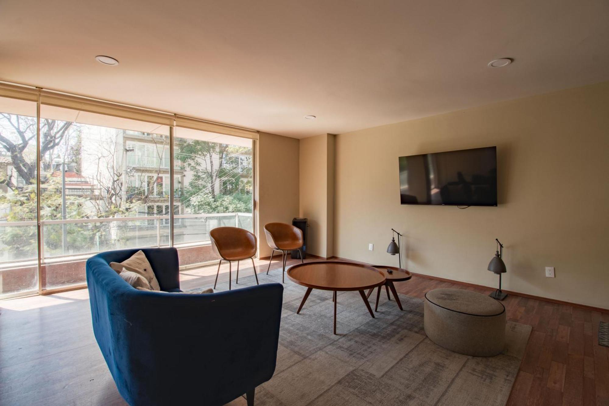 Polanco Apartment - Elevator Parking- Sleeps 10 Мехіко Екстер'єр фото
